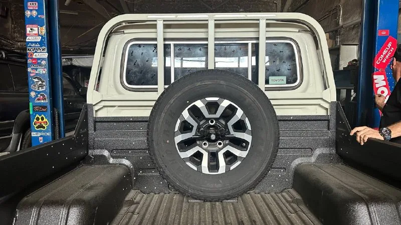 Панель Molle для Toyota Land Cruiser 70 2025: скан и модель под лазерную резку — фото 7