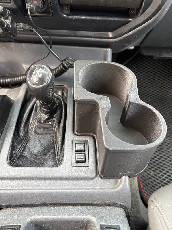 Подстаканник для Toyota Land Cruiser 80: скан, модель и печать — фото 7
